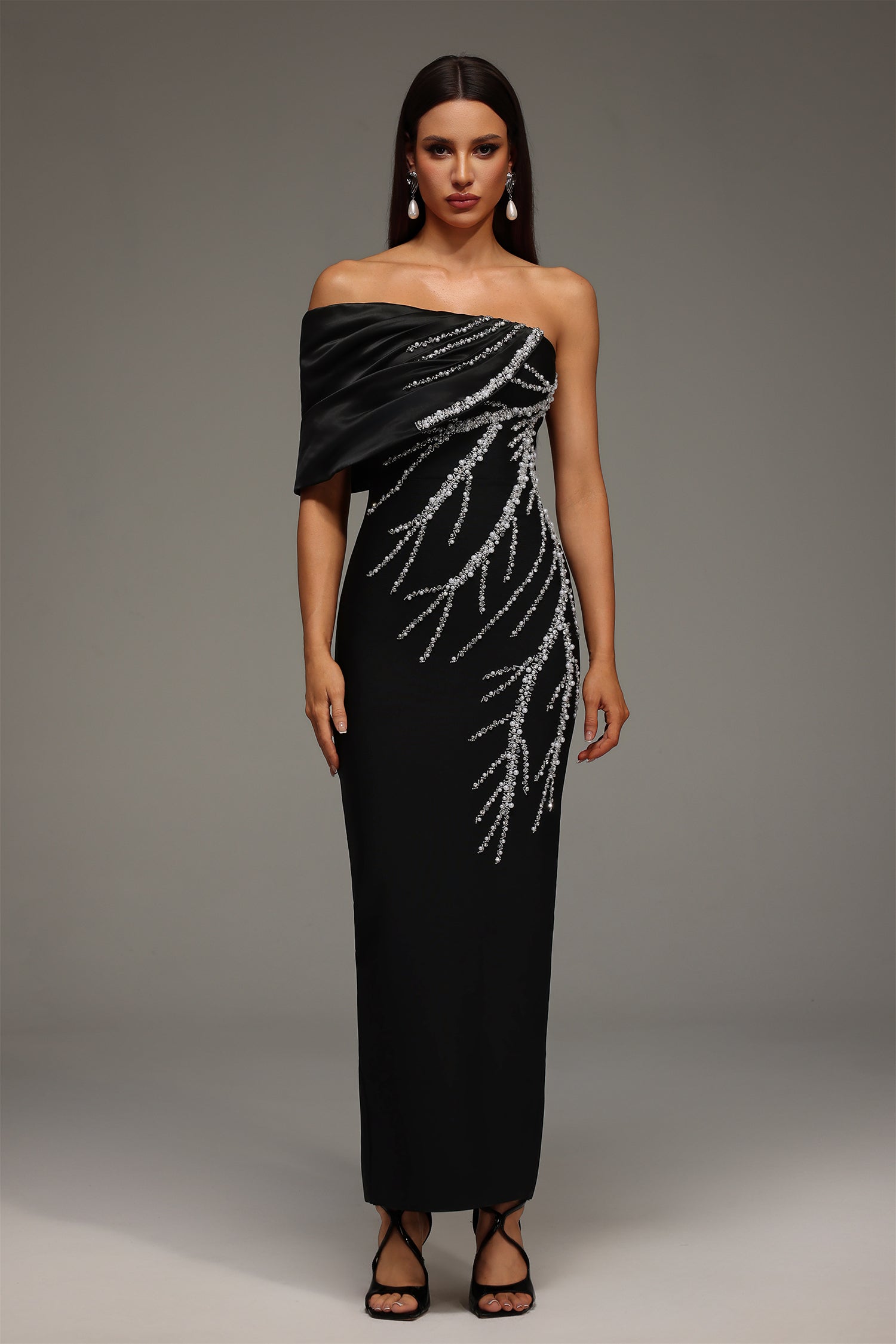 Vestido Celeste Noir