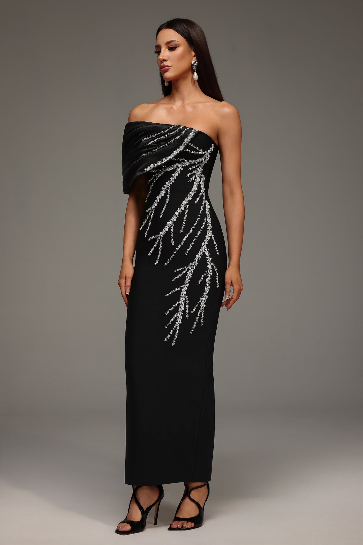 Vestido Celeste Noir