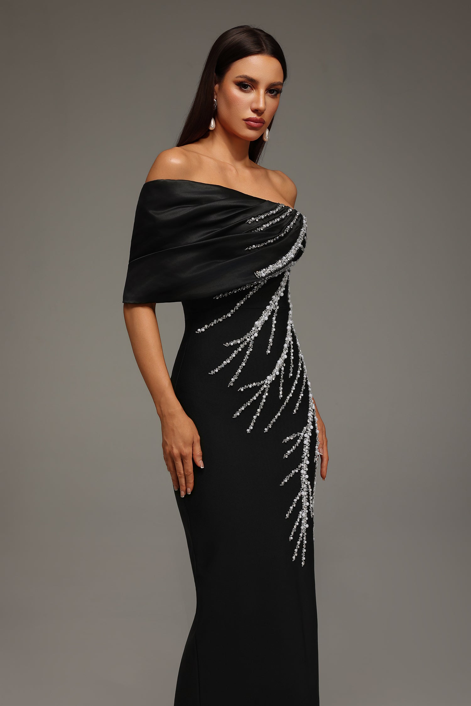 Vestido Celeste Noir